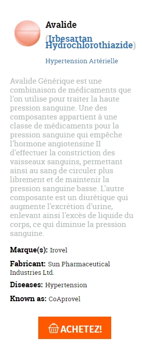 Avalide meilleur prix