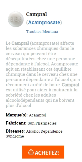 👉ordre de Campral generique💊