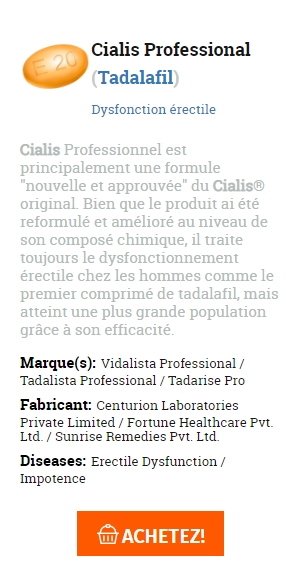 👉Cialis Professional generique pas cher💊