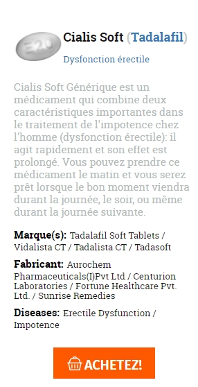 👉Cialis Soft livraison le lendemain💊