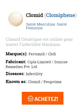 Clomid generique pas cher