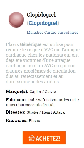 Clopidogrel generique d-escompte