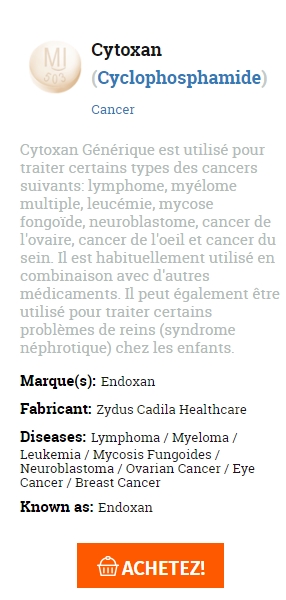 👉Cytoxan en ligne pas cher💊