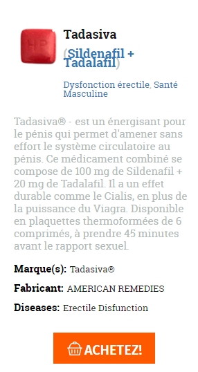 acheter du Tadasiva pas cher