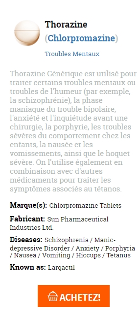 👉generique Thorazine prix💊