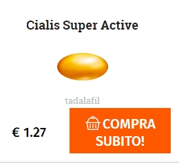 acquistare pillole Cialis Super Active