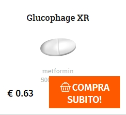 Glucophage XR di marca a buon mercato