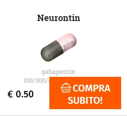 compresse di Neurontin generico