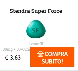 prezzo compresse Stendra Super Force
