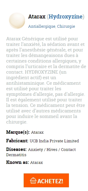 👉Atarax prix le plus bas💊