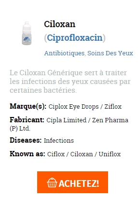 vente Ciloxan en ligne