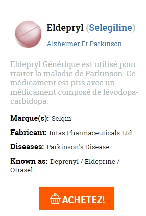 Eldepryl sans ordonnance