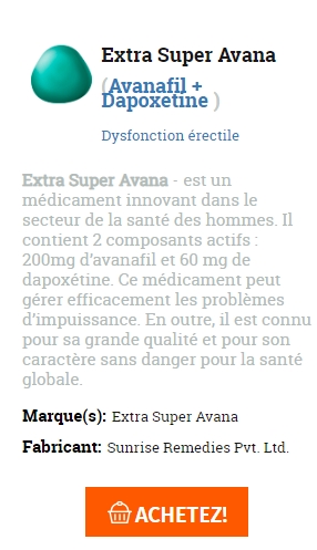 moins cher Extra Super Avana generique