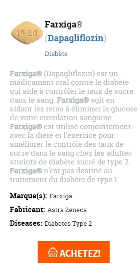 achat Farxiga generique