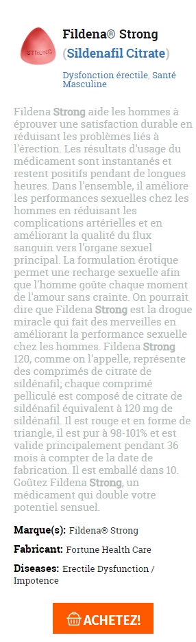 vrai Fildena Strong en ligne