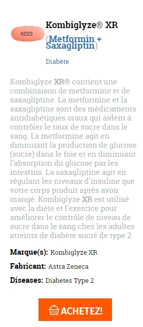 👉acheter des pilules de Kombiglyze XR pas cher💊