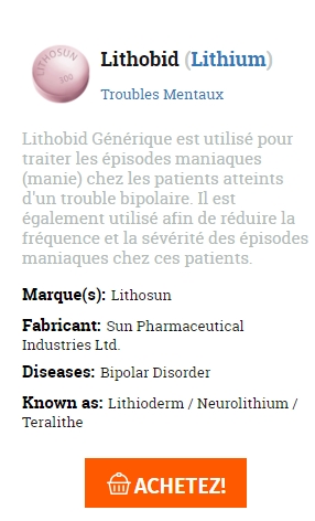 acheter Lithobid pharmacie en ligne