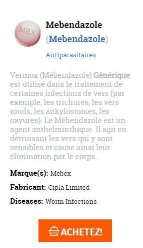 👉prix de la marque Mebendazole💊