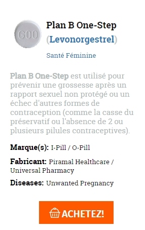 comparer les prix Plan B One-Step