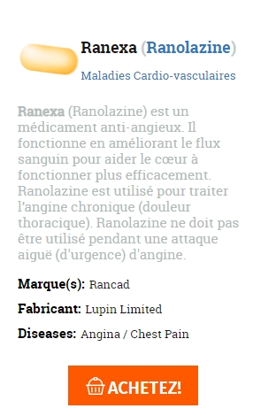 Ranexa generique d-escompte