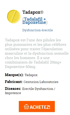 👉meilleur ordre de Tadapox💊