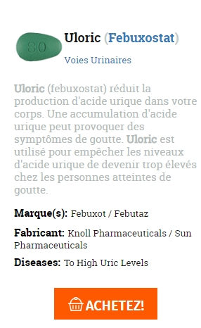 👉acheter Uloric avec ordonnance en ligne💊