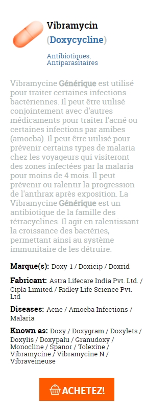 👉Vibramycin vente en ligne💊