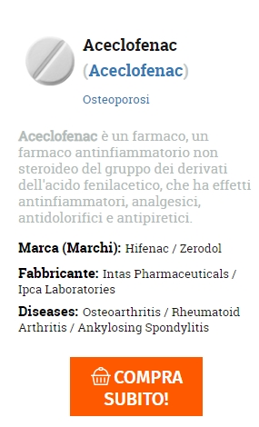 Aceclofenac scontato