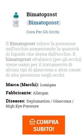 Bimatoprost acquista a buon mercato