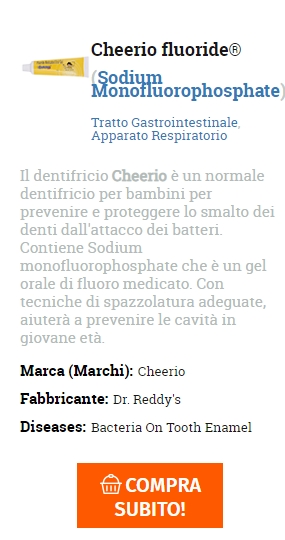 Prezzi di compresse Cheerio fluoride