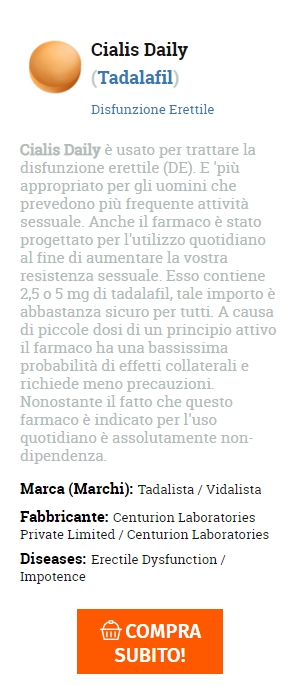 i migliori prezzi del Cialis Daily