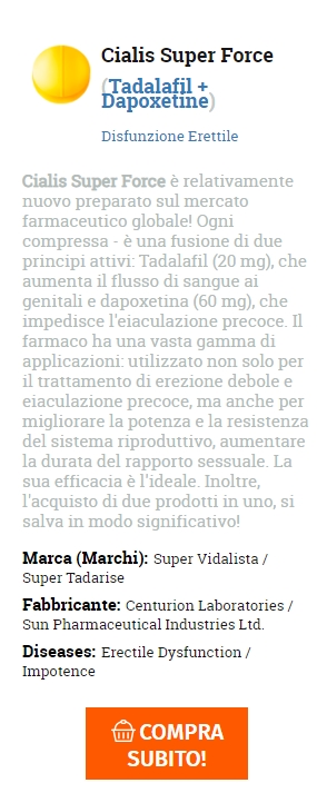 Tadalafil + Dapoxetine scontato