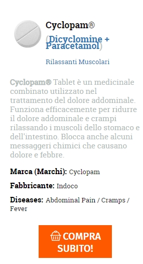 👉acquista Dicyclomine + Paracetamol💊