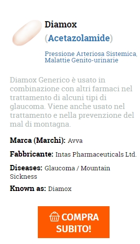 acquisto Acetazolamide economico