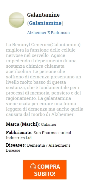 sconto Galantamine generico