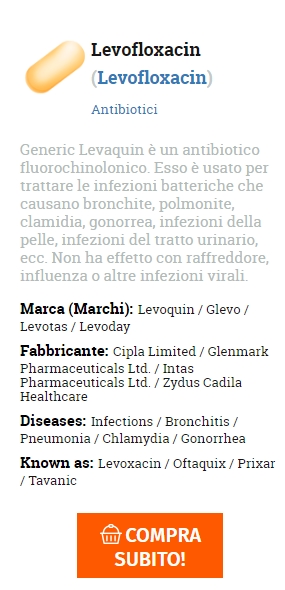 👉Levofloxacin ordine a buon mercato💊