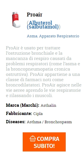 marchio Albuterol (Salbutamol) per ordine