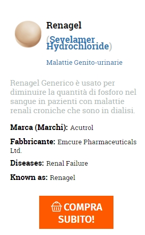 acquistare pillole di marca Sevelamer Hydrochloride