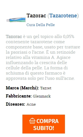 prezzo più economico Tazorac