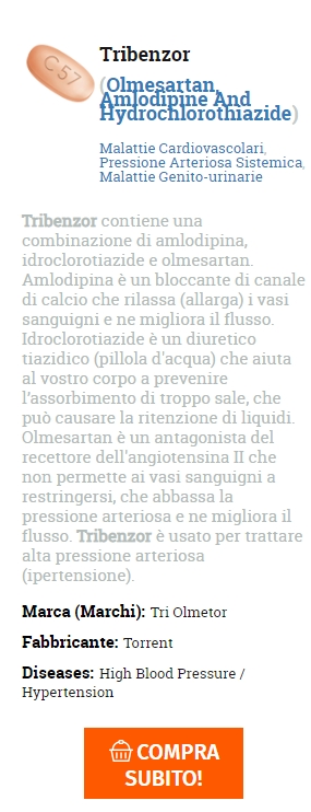 Tribenzor senza medico