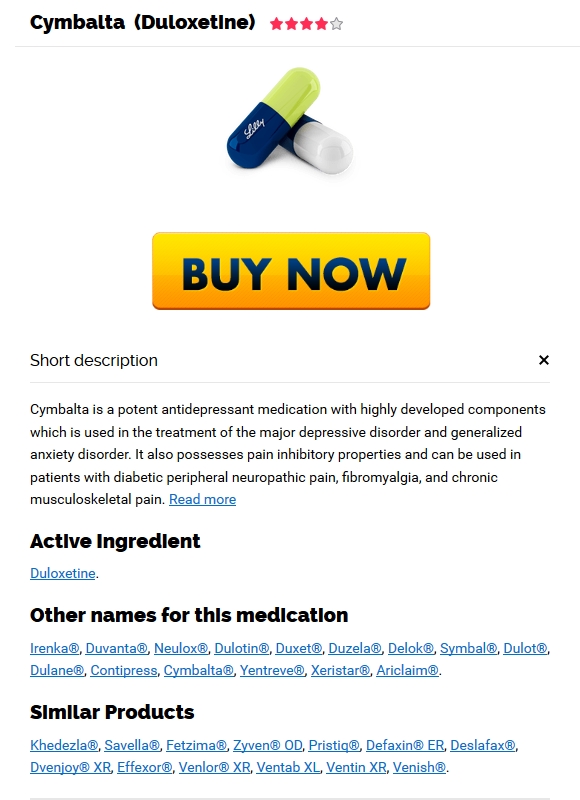 Buy Cymbalta Non Prescription – Discount System – Visa, E-check, Mastercard